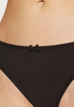 Anna Field 5 Pack - Perizoma - Black -Abbigliamento Femminile 00a242cb840f4c53acf76deeec21c338