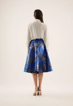 Anna Field Gonna A Campana - Blue/Silver -Abbigliamento Femminile 02de3825afcd4c25a17a633acccd63a5