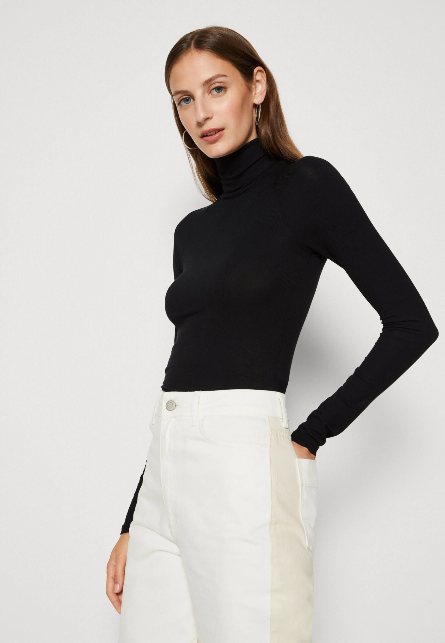 Anna Field Maglietta A Manica LungaBlack Donna T-shirt E Top AN621D18U-Q11 8 Anna Field Maglietta A Manica LungaBlack Donna T-shirt E Top AN621D18U-Q11 - immagine 6