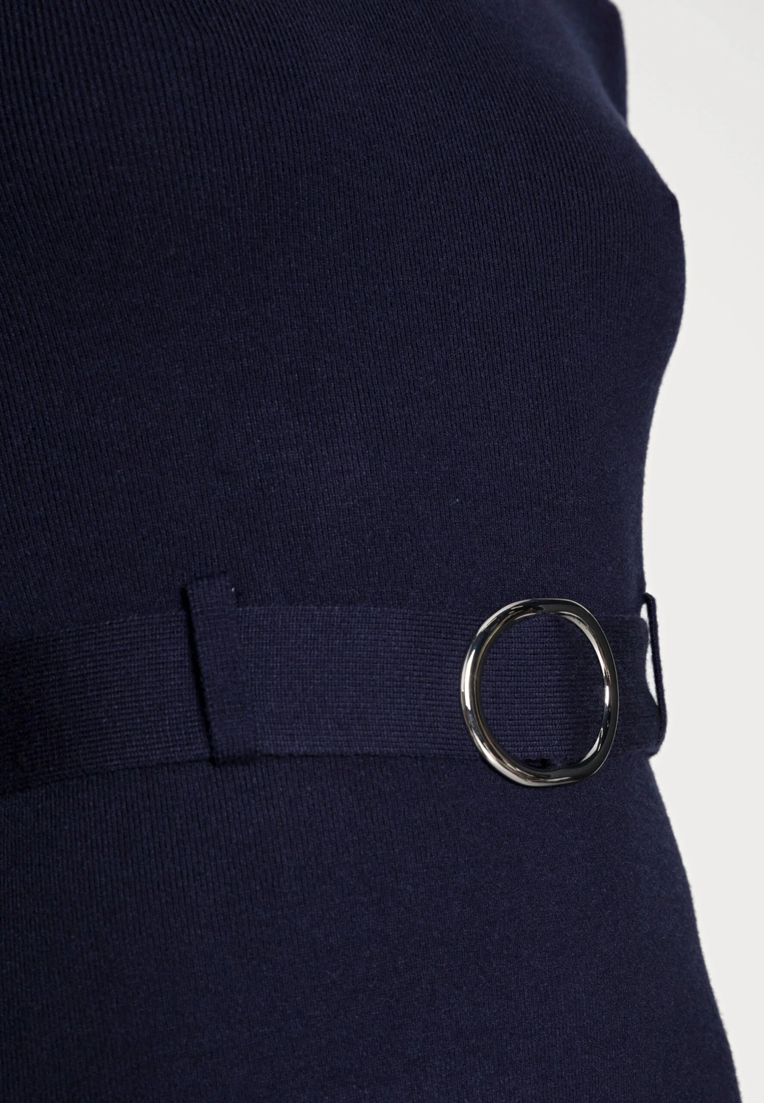 Anna Field Crew Ausschnitt Mini Strickkleid Mit GürtelAbito In MagliaDark Blue Donna Vestiti AN621C1OV-K11 7 Anna Field Crew Ausschnitt Mini Strickkleid Mit GürtelAbito In MagliaDark Blue Donna Vestiti AN621C1OV-K11 - immagine 5