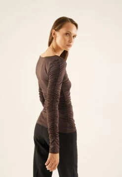 Anna Field Maglietta A Manica LungaDark Brown Donna T-shirt E Top AN621D18B-O11 9 Anna Field Maglietta A Manica LungaDark Brown Donna T-shirt E Top AN621D18B-O11 -Abbigliamento Femminile 20c03d54b1ab49d888a67411e62d68cb