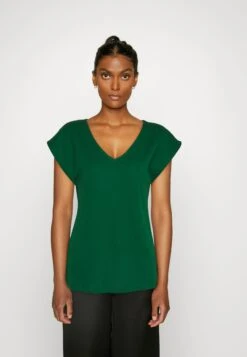 Anna Field T-Shirt BasicDark Green Donna T-shirt E Top AN621D0TQ-M14