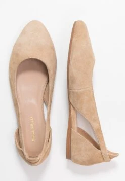 Leather BallerineBeige Donna Ballerine ANJ11A00E-B11 -Abbigliamento Femminile 268b2bf489dc4dd5bf9fc78ce05ed809