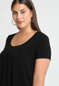 T-Shirt BasicBlack/Black Donna T-shirt E Top ZX121D00N-Q11 -Abbigliamento Femminile 26a406ab1a3e455a99f69cdc843f0947