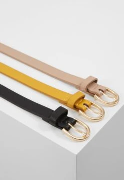 Anna Field 3 PackCinturaBlack/Yellow/Taup Donna Cinture AN651D01Z-Q14 -Abbigliamento Femminile 2a04016d6cc545b2b15b28c388cf9d6d