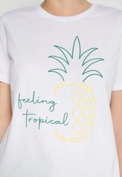 Anna Field Hattie Pineapple PuffT-Shirt Con StampaWhite Donna T-shirt E Top AN621D18M-A11 -Abbigliamento Femminile 2b8f31570fd54001b142d9758df6d374