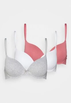 Anna Field Sunlight 3Pack Tshirt BraReggisenoPink/Grey/White Donna Intimo AN681A03E-J11 -Abbigliamento Femminile 2dc08d5a17e5486e994df821bba6549b