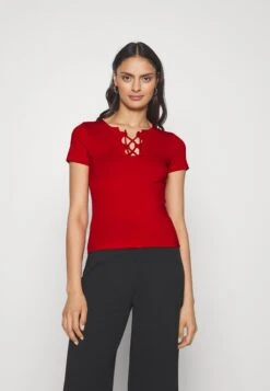 Anna Field T-Shirt Con StampaDark Red Donna T-shirt E Top AN621D17C-G11