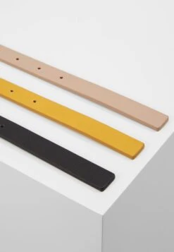 Anna Field 3 PackCinturaBlack/Yellow/Taup Donna Cinture AN651D01Z-Q14 -Abbigliamento Femminile 32bda4e02b00493ba900a2850980ed28