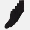Anna Field Comfort Cuff Ankle Socks 5Pack - Calze - Black
