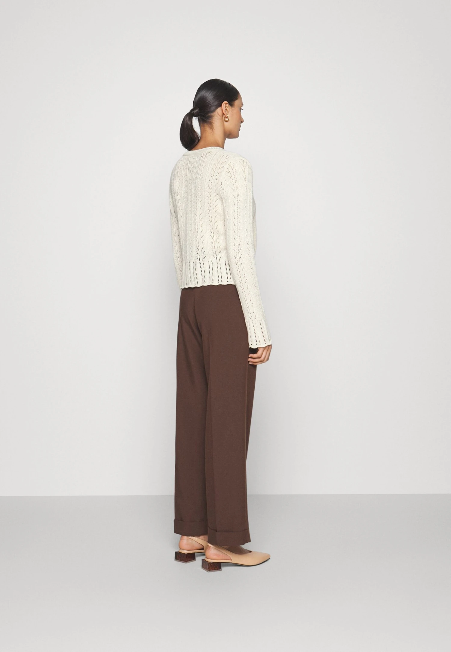 Anna Field Pointelle BoleroCardigan Offwhite Donna Maglieria AN621I0IO-A11 5 Anna Field Pointelle BoleroCardigan Offwhite Donna Maglieria AN621I0IO-A11 - immagine 3