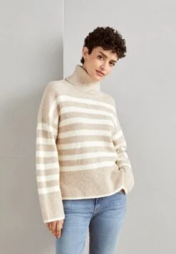 Anna Field MaglioneBeige/White Donna Maglieria AN621I0J3-B11