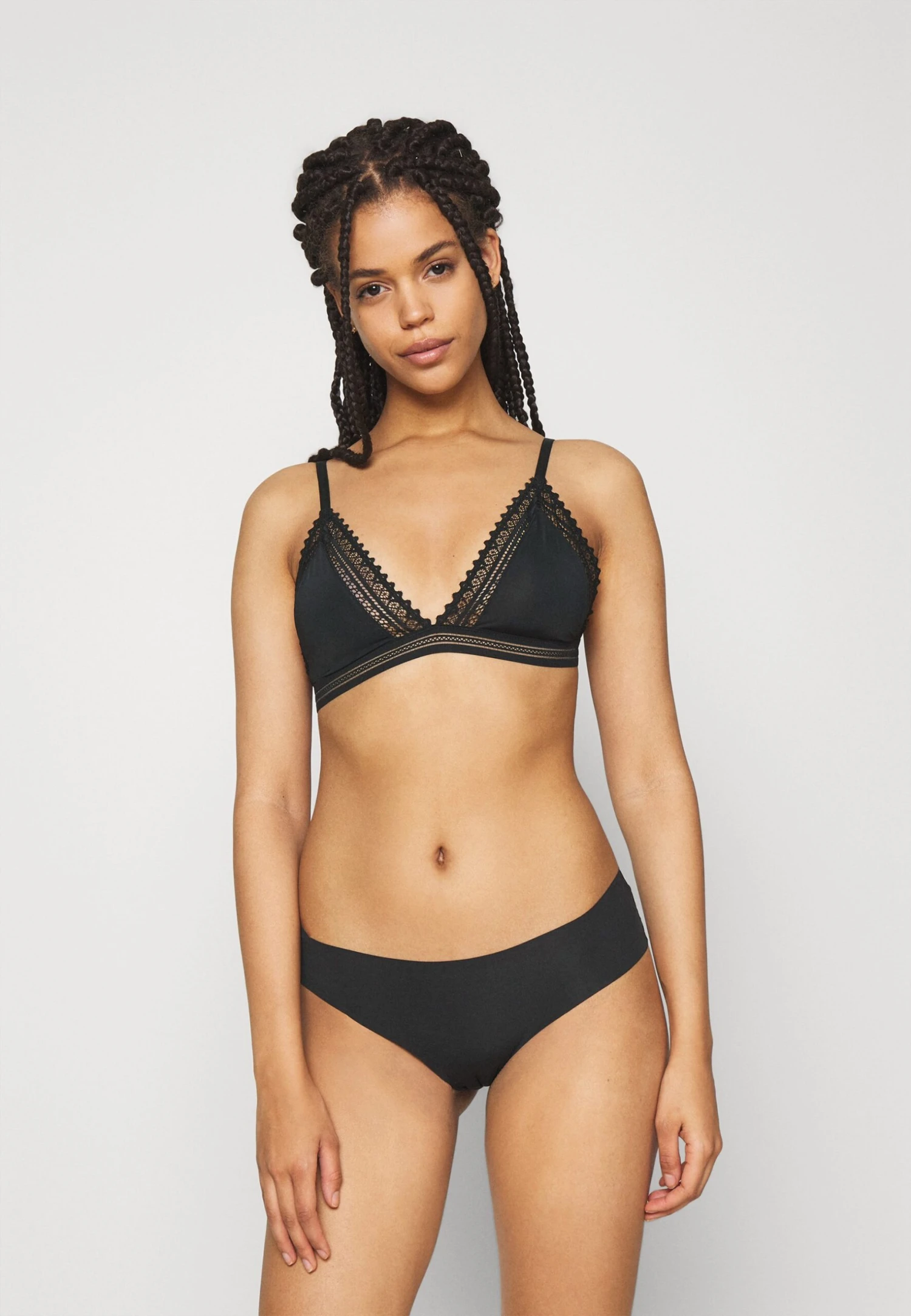 Anna Field Frolice 10Pp Short - Slip - Black 3 Anna Field Frolice 10Pp Short - Slip - Black