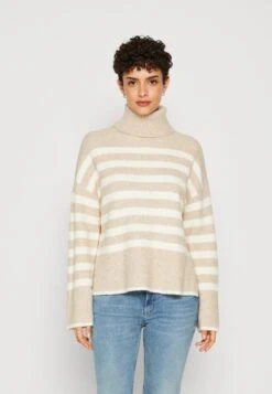 Anna Field MaglioneBeige/White Donna Maglieria AN621I0J3-B11 -Abbigliamento Femminile 5dae5cf13d184a86b4e36ce6c779d575