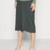 Maternity Basic Midi Skirt Gonna A TubinoLight Green Donna Gonne EX429E00O-M11