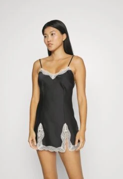 Anna Field Camicia Da NotteBlack Donna Intimo Notte E Loungewear AN681P09V-Q11