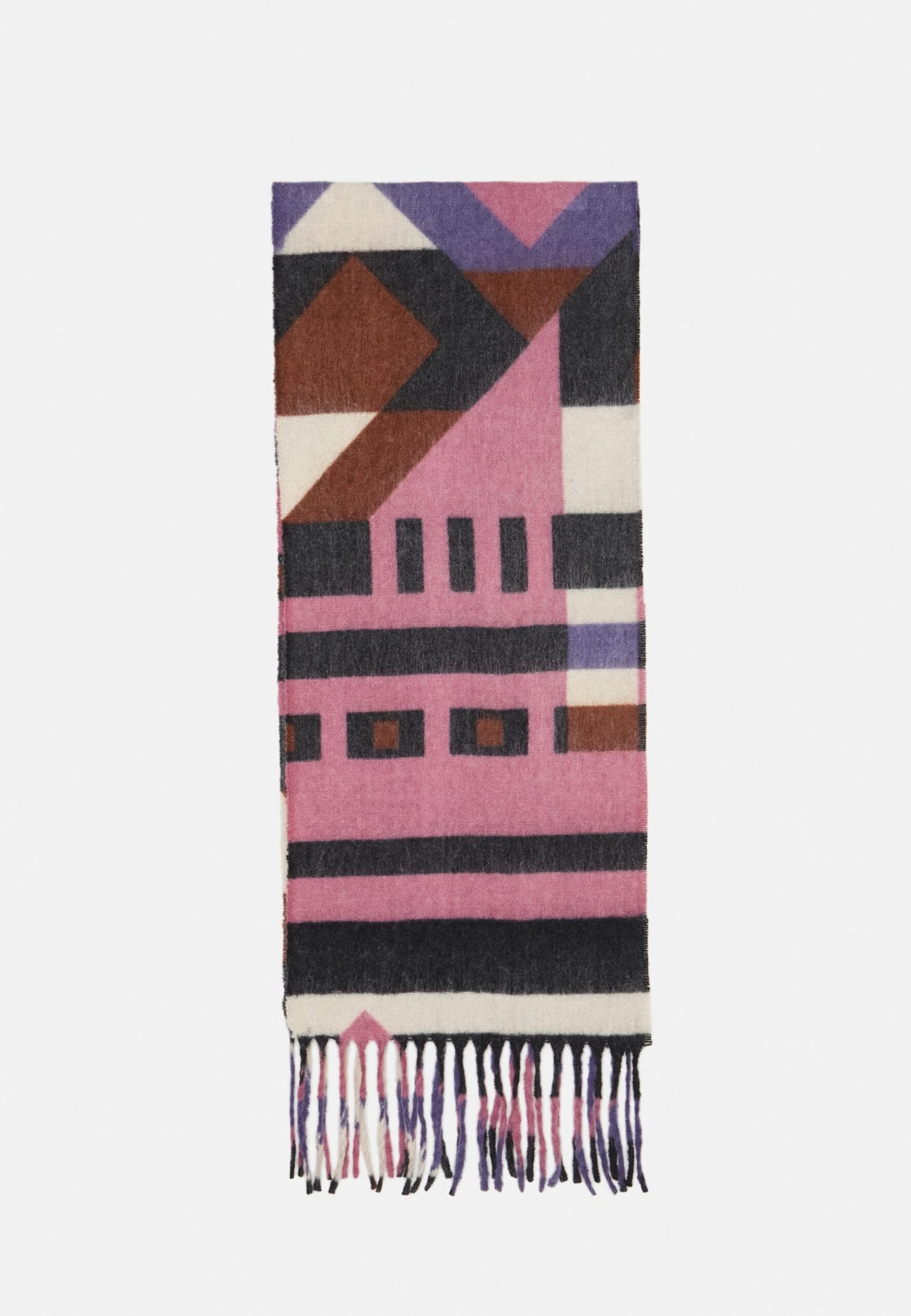 Anna Field SciarpaPurple/Black/Apricot Donna Sciarpe AN651G0AL-I11 3 Anna Field SciarpaPurple/Black/Apricot Donna Sciarpe AN651G0AL-I11