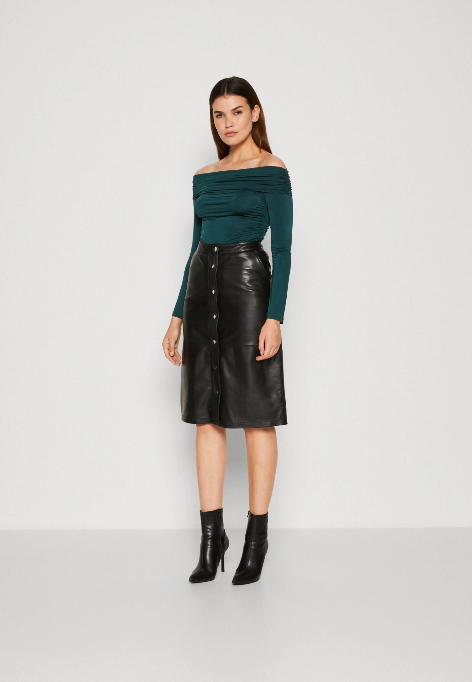 Anna Field Maglietta A Manica LungaDark Green Donna T-shirt E Top AN621D1AD-M11 7 Anna Field Maglietta A Manica LungaDark Green Donna T-shirt E Top AN621D1AD-M11 - immagine 5