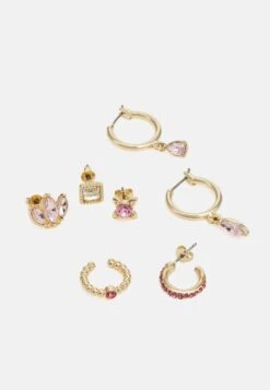 Anna Field 6 PackOrecchiniGold-Coloured/Pink Donna Gioielli AN651L00T-J11 -Abbigliamento Femminile 817857b7628441758a2e96eab797e6c0