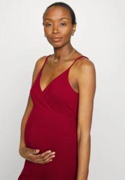 Strappy Drappy Cintered Tuta JumpsuitDark Red Donna Tute Jumpsuit EX429D008-G11 -Abbigliamento Femminile 8397c307e890482eadfd9b9199f655d3