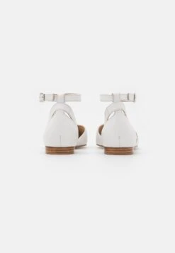 Anna Field Leather - Ballerine Con Cinturino - White -Abbigliamento Femminile 87e9975a74df46d5b1d4446076189382