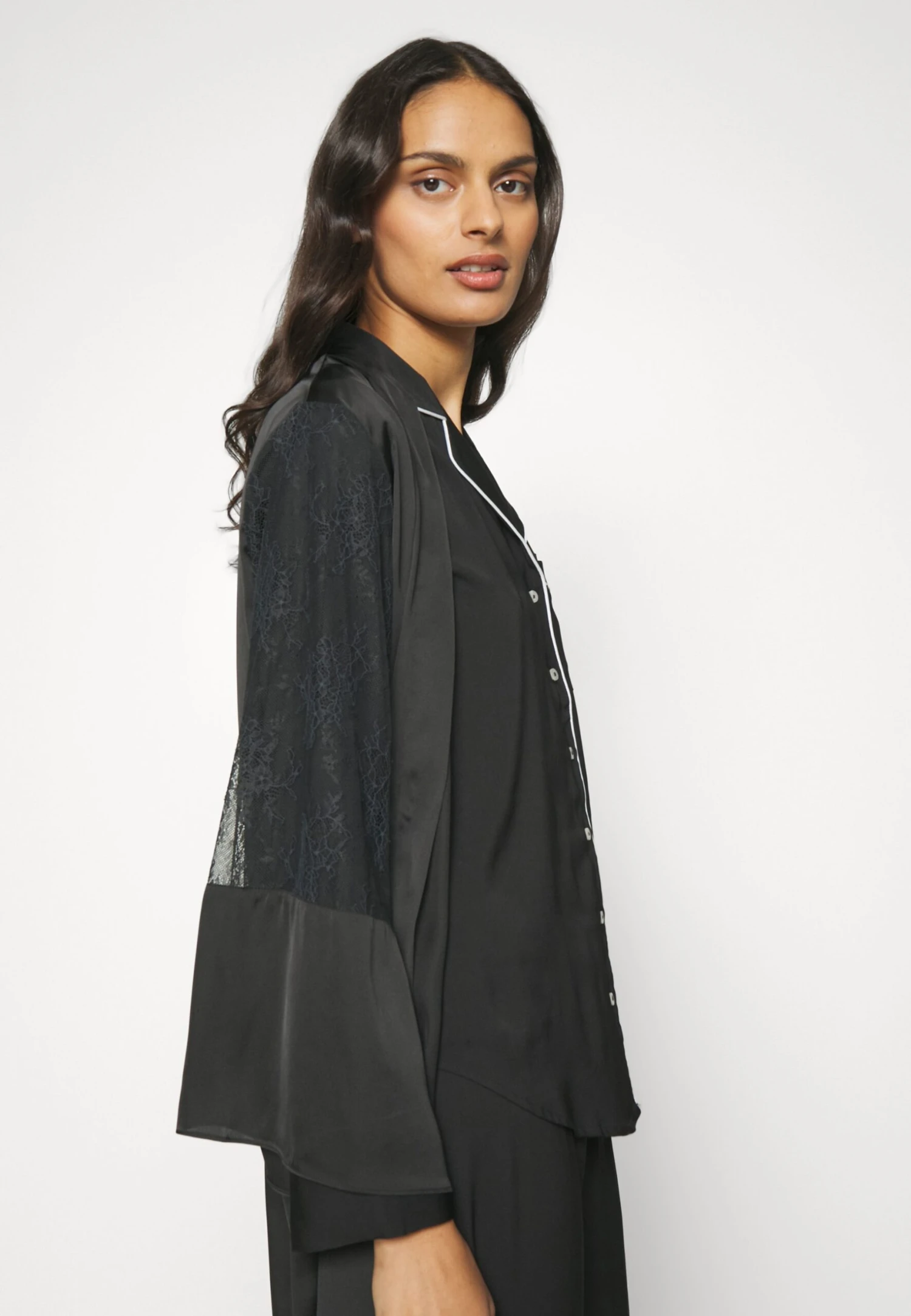 Anna Field SetPigiamaBlack Donna Intimo Notte E Loungewear AN681P09R-Q11 6 Anna Field SetPigiamaBlack Donna Intimo Notte E Loungewear AN681P09R-Q11 - immagine 4