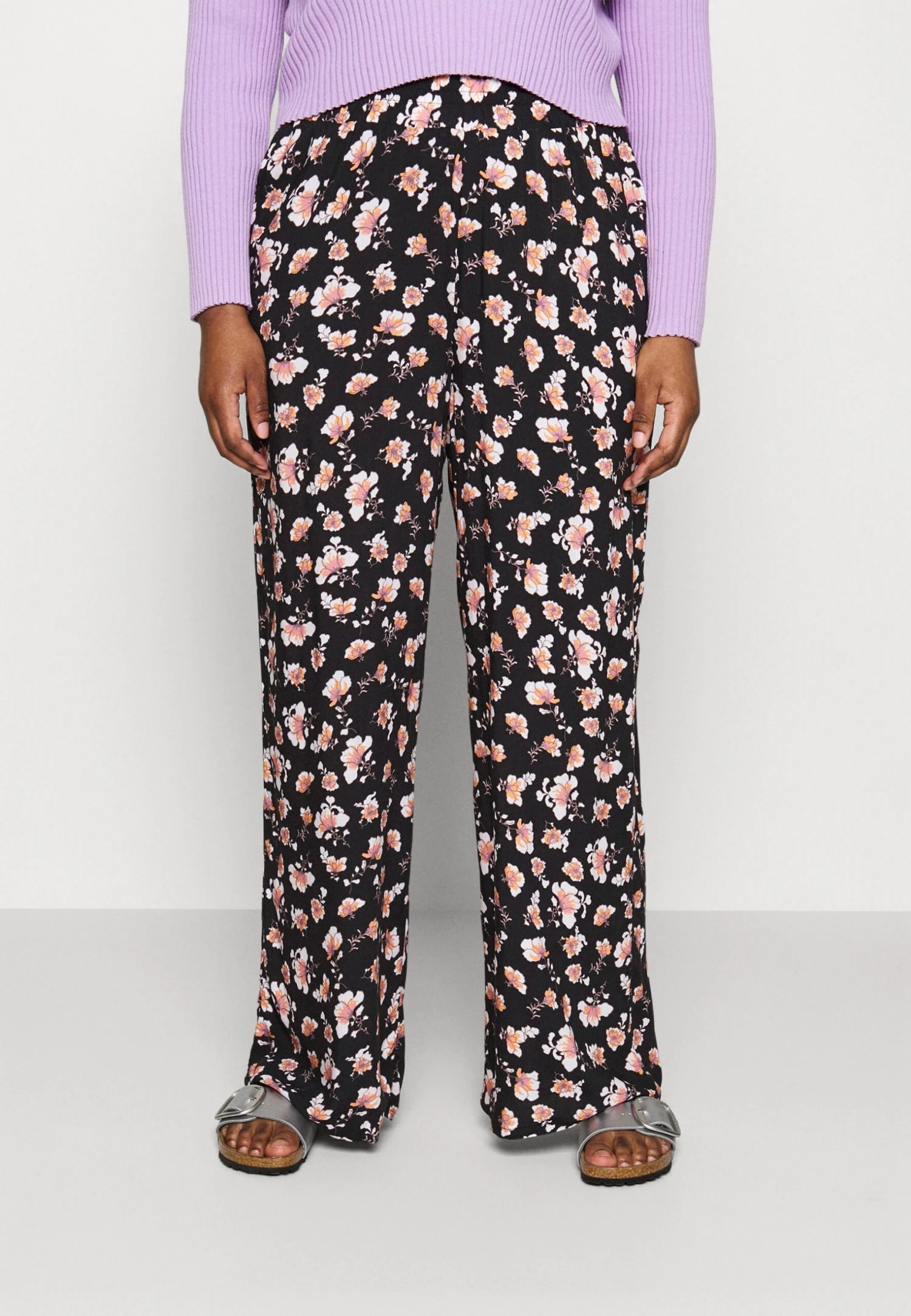 PantaloniBlack/Multi-Coloured Donna Pantaloni AX821A016-Q12 3 PantaloniBlack/Multi-Coloured Donna Pantaloni AX821A016-Q12