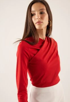 Anna Field Maglietta A Manica LungaRed Donna T-shirt E Top AN621D1A5-G11 -Abbigliamento Femminile a0aa83ccd4ee4add9c3d4e4f26419622