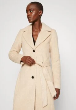 Cappotto Classico Mottled Beige Donna Cappotti ANH21U009-B11 -Abbigliamento Femminile a23595f055e84bca8bbaa19b853943ad