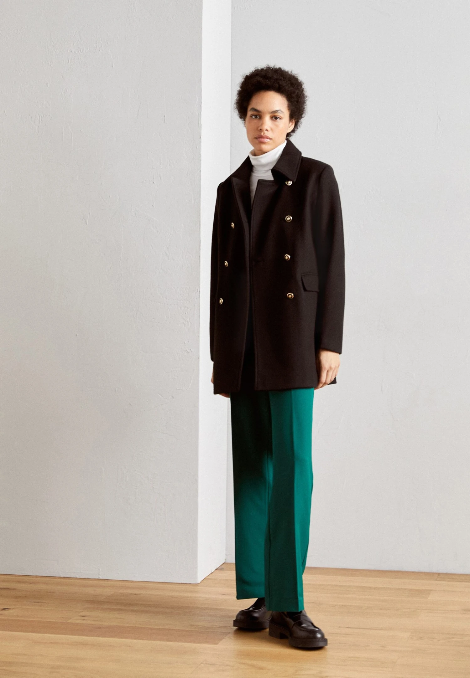 Anna Field Cappotto CortoBlack Donna Cappotti AN621U021-Q11 4 Anna Field Cappotto CortoBlack Donna Cappotti AN621U021-Q11 - immagine 2