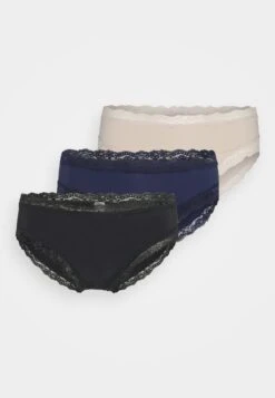 Anna Field 3 Pack - Slip - Black/Blue/Nude -Abbigliamento Femminile ad848a6cef5549fc9f0bf3a44778e5a8