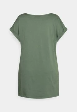 Long T-Shirt BasicGreen Donna T-shirt E Top AX821D05K-M11 6 Long T-Shirt BasicGreen Donna T-shirt E Top AX821D05K-M11 -Abbigliamento Femminile af6bfb668bc1426e8fb6d16103fb3563