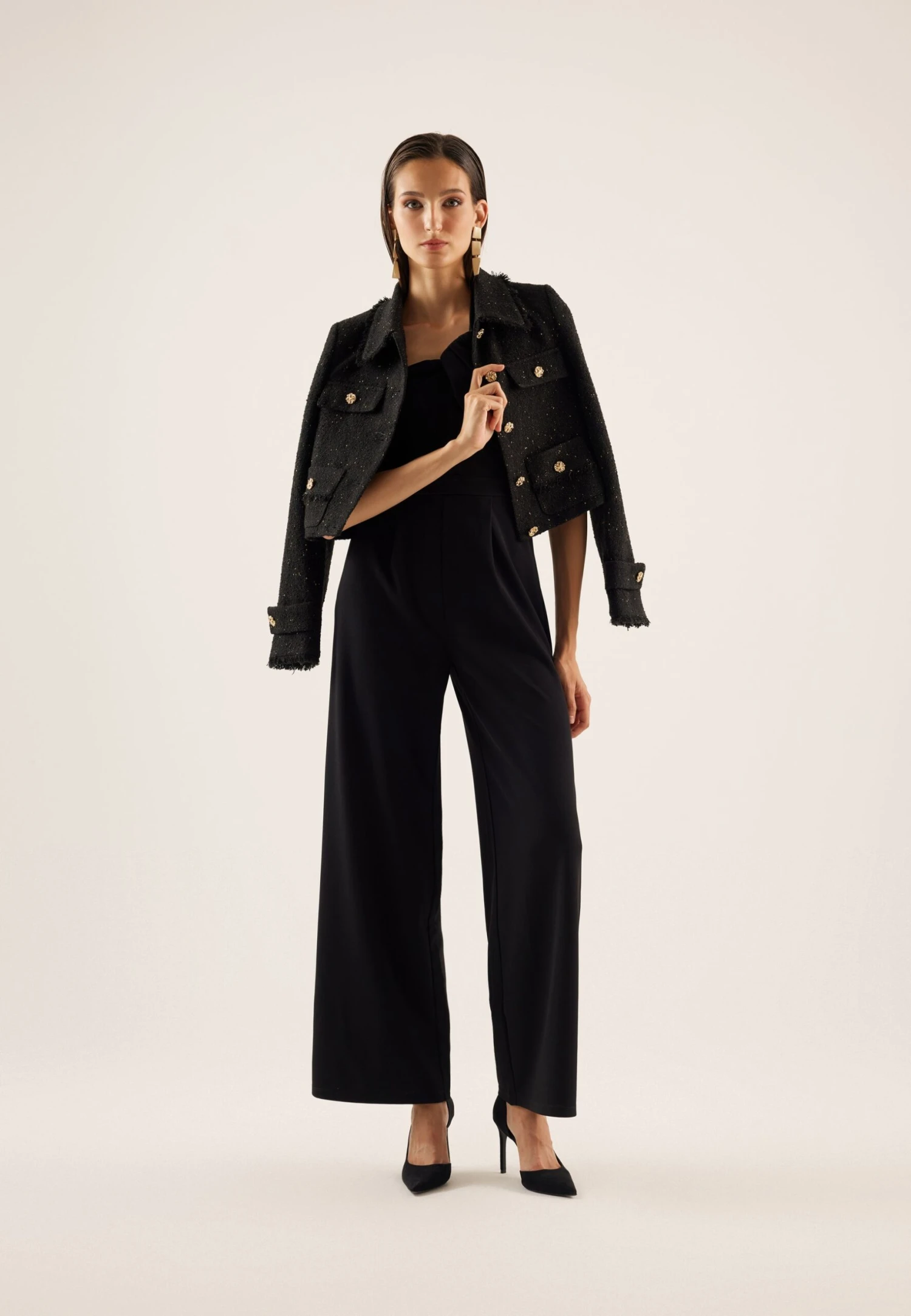 Anna Field Tuta JumpsuitBlack Donna Tute Jumpsuit AN621T03S-A11 6 Anna Field Tuta JumpsuitBlack Donna Tute Jumpsuit AN621T03S-A11 - immagine 4
