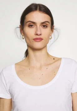 Anna Field 3 PackT-Shirt BasicWhite/Navy/Light Grey Melange Donna T-shirt E Top AN621D0PH-A12 -Abbigliamento Femminile b27e1bad74b0489eb380762b3e6f25a7