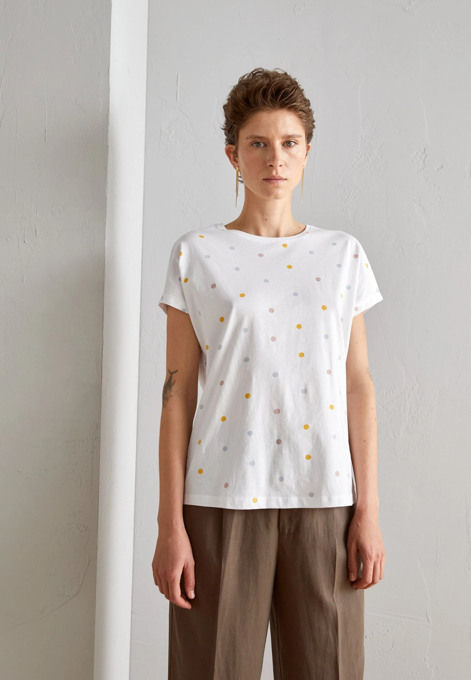 Anna Field T-Shirt Con StampaWhite Donna T-shirt E Top AN621D19C-A11 3 Anna Field T-Shirt Con StampaWhite Donna T-shirt E Top AN621D19C-A11