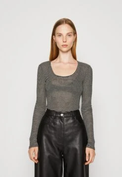 Anna Field Maglietta A Manica LungaBlack/Beige Donna T-shirt E Top AN621D197-Q11 12 Anna Field Maglietta A Manica LungaBlack/Beige Donna T-shirt E Top AN621D197-Q11 -Abbigliamento Femminile ba5d1a7f73be4a9aaf35c9354f3e4ec7