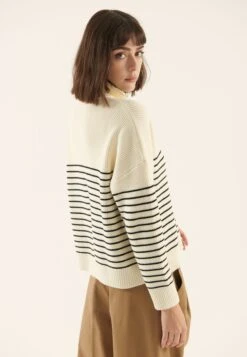 Anna Field MaglioneWhite/Black Donna Maglieria AN621I0J0-A11 -Abbigliamento Femminile bac8ded3b58544c386466146083bdd23