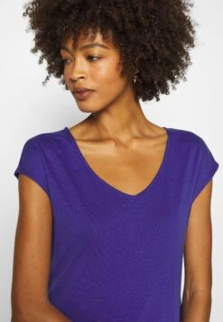 Anna Field T-Shirt BasicClematis Blue Donna T-shirt E Top AN621D0TQ-K11 -Abbigliamento Femminile bedc3f6637fb4a7e9a973319eabdcafe