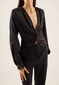 Anna Field Maglietta A Manica LungaBlack Donna Camicie E Bluse AN621E0CB-Q11 -Abbigliamento Femminile c463f249519b422fa0d02d74005c5816