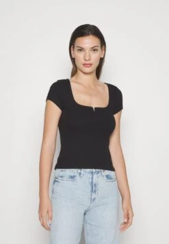 Anna Field T-Shirt BasicBlack Donna T-shirt E Top AN621D189-Q11 -Abbigliamento Femminile c94a38e942054181bb1f49a996cd5717