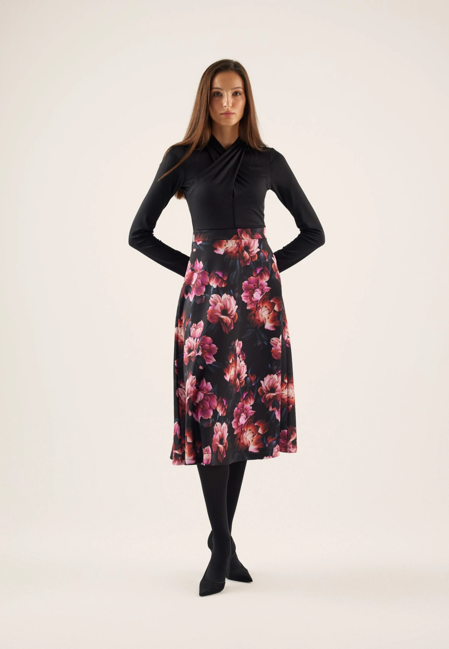 Anna Field Vestito EleganteBlack/Red Donna Vestiti AN621C20C-Q11 4 Anna Field Vestito EleganteBlack/Red Donna Vestiti AN621C20C-Q11 - immagine 2