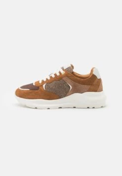 Anna Field Leather - Sneakers Basse - Cognac