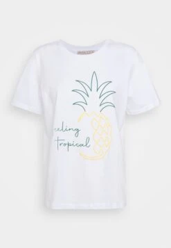Anna Field Hattie Pineapple PuffT-Shirt Con StampaWhite Donna T-shirt E Top AN621D18M-A11 -Abbigliamento Femminile e649fd24bf224ad29dae6cae8c61d989