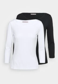 Anna Field 2 PackMaglietta A Manica LungaWhite/Black Donna T-shirt E Top AN621D0Y1-A11 -Abbigliamento Femminile e9103d8e05a6451786eb0ce01a8aec49