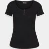 Anna Field T-Shirt BasicBlack Donna T-shirt E Top AN621D0YE-Q11 2 Anna Field T-Shirt BasicBlack Donna T-shirt E Top AN621D0YE-Q11 -Abbigliamento Femminile e94978e73b45410a860a1c9f012846d1