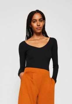 Anna Field Maglietta A Manica LungaBlack Donna T-shirt E Top AN621D18V-Q11 -Abbigliamento Femminile e95f97d7c4e8473c9f7912300d249511