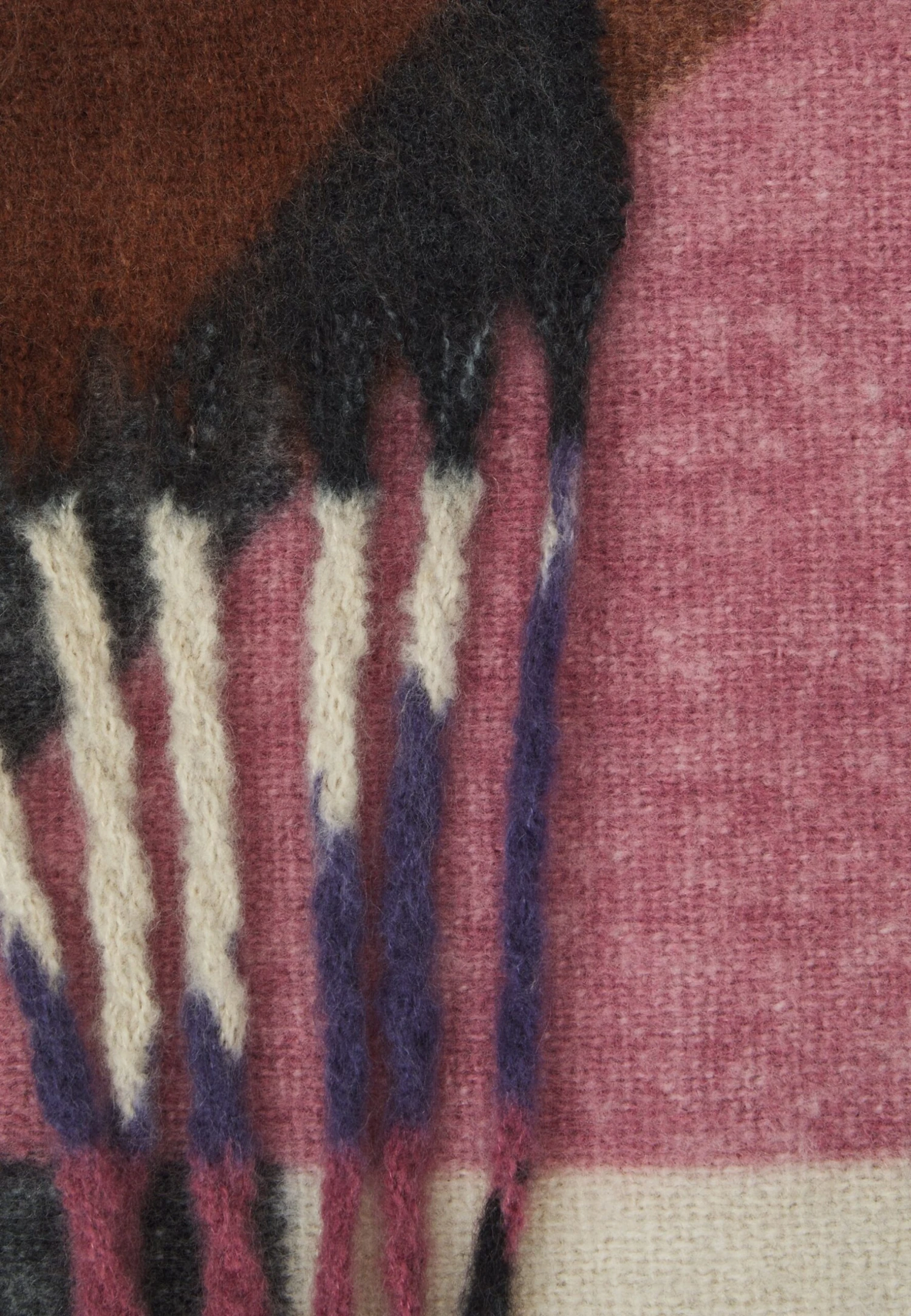 Anna Field SciarpaPurple/Black/Apricot Donna Sciarpe AN651G0AL-I11 5 Anna Field SciarpaPurple/Black/Apricot Donna Sciarpe AN651G0AL-I11 - immagine 3