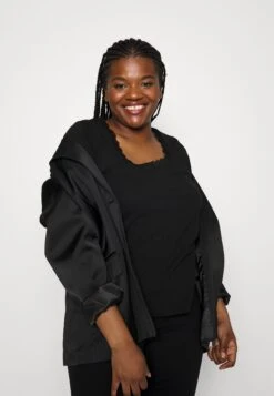 Plus SizeT-Shirt Con StampaBlack Donna T-shirt E Top AX821D06N-Q11 -Abbigliamento Femminile f6e76092d7ba4ceda3f70f93bba7bb4a